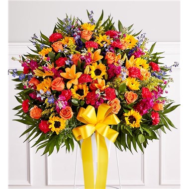 Heartfelt Sympathies&trade; Standing Basket